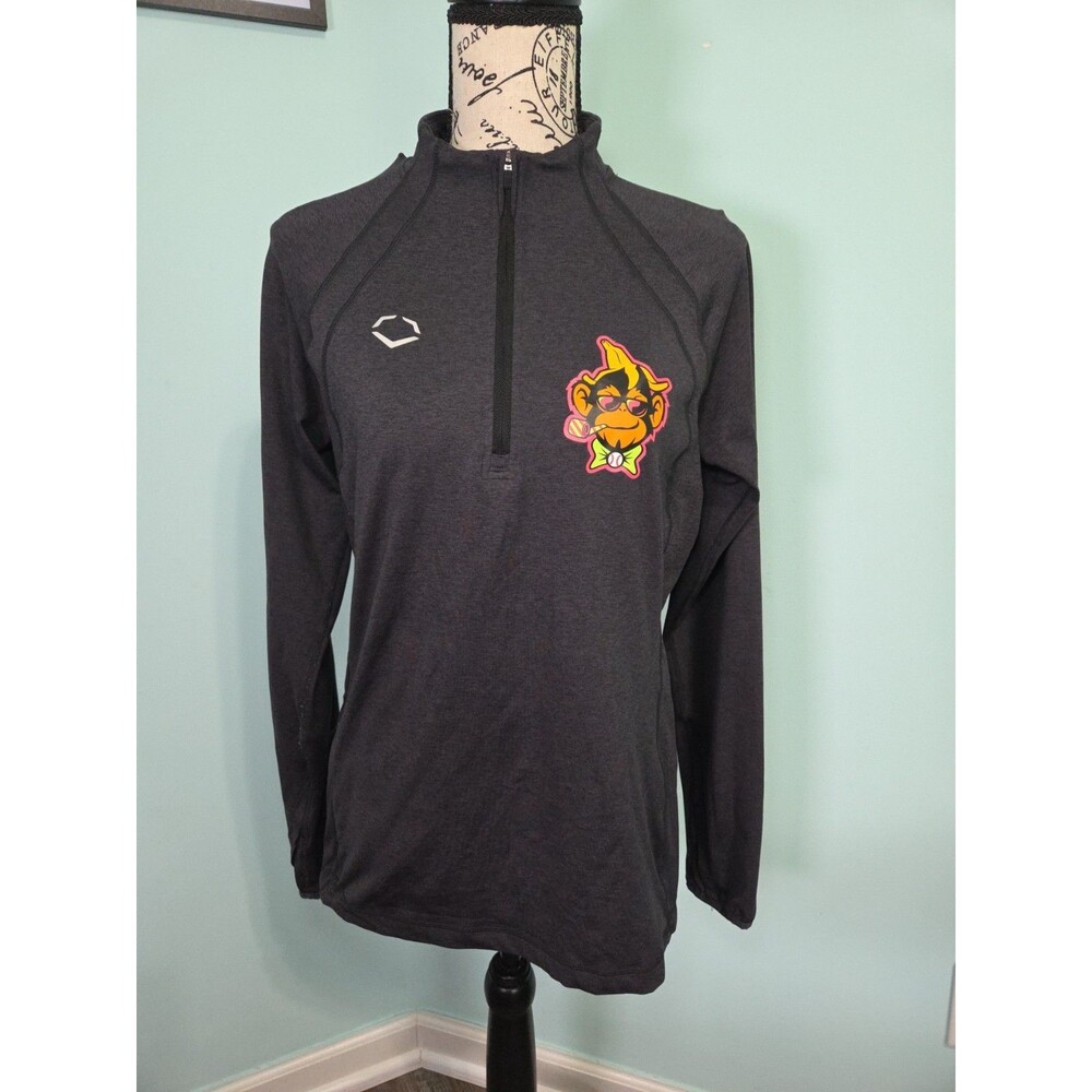 evoshield party animals long sleeve quarter zip medium women's